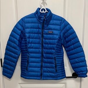 Patagonia Women’s Down Sweater Jacket in Royal Blue, New w/o tag